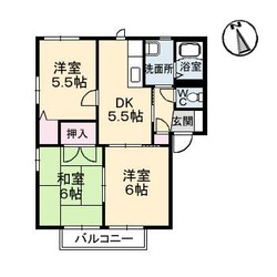 プレステージ　Ｃ棟の物件間取画像